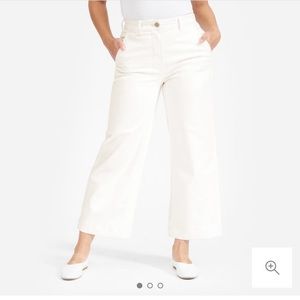 Everlane Wide Leg Crop | Bone